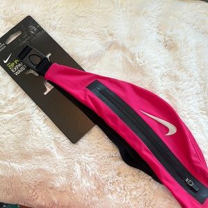 Nike (Pink) zip pocket expandable waste pack (Running) NWT